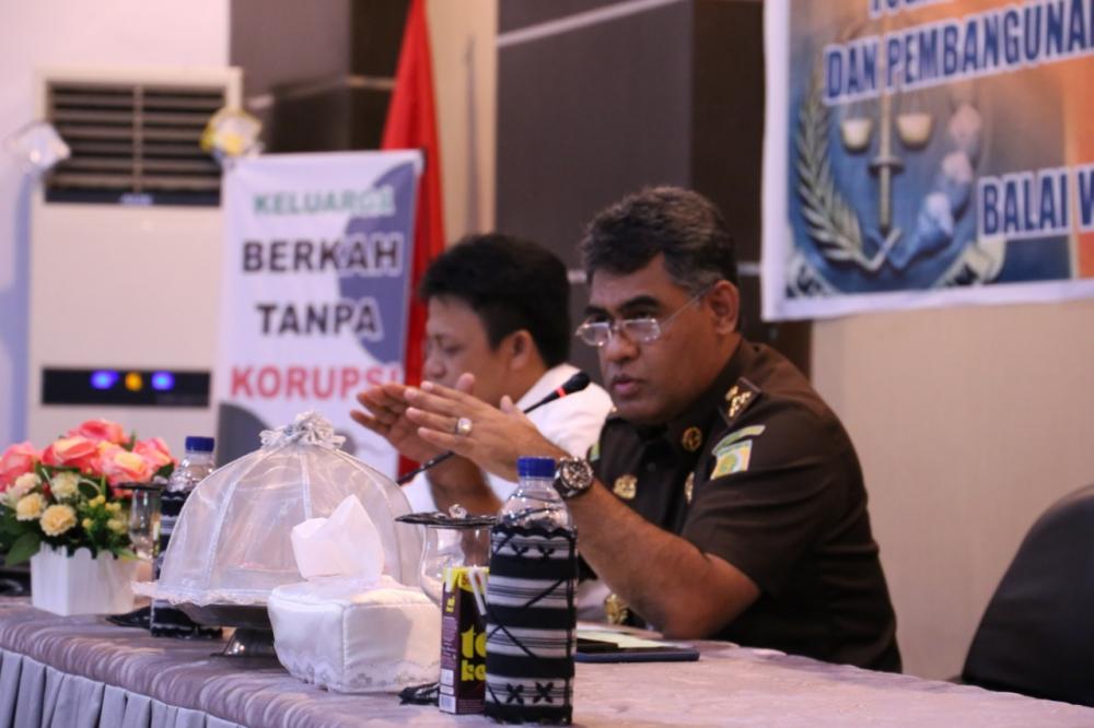 Kejaksaan Tinggi Sulawesi Tenggara melakukan Sosialisasi TP4D di BWS Sulawesi IV Kendari